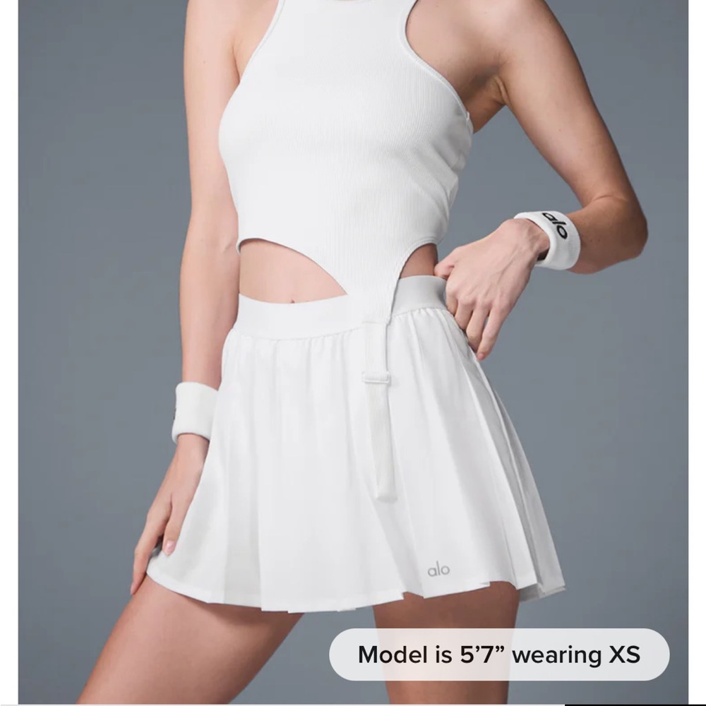 Alo Varsity Tennis Skirt NWT